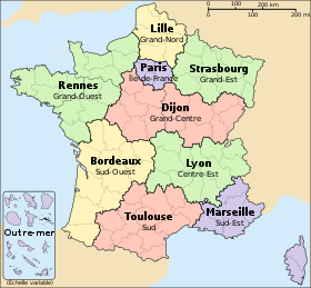 plan de la région parisienne